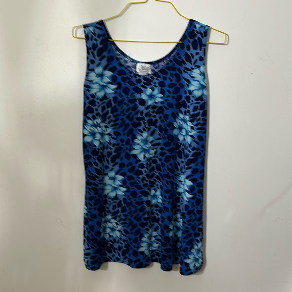 Women’s blouse by JOSTAR. Blue and size is Large.